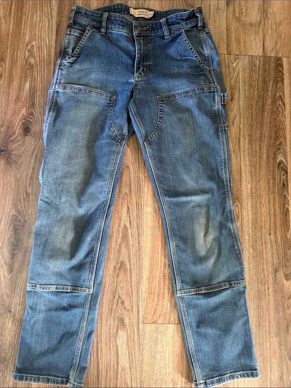 Carhartt Women's Straight Leg Jeans - Faded Blue